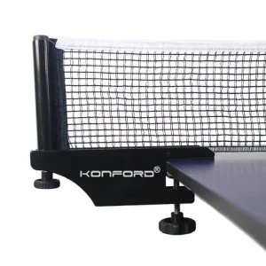 Custom Premium Table Tennis Post High Quality Screw Type Fix Ping Pong Metal Post with Black Blue Pingpong Net