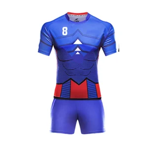Custom Print Logo Sublimated Rugby Wear Clothing Sportswear Polyester Quick Dry America Football Uniform Rugby Jersey