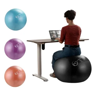 Custom Printed Color Yoga Ball Exercise Ball With Logo