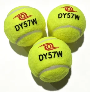 Custom Printed Durable Natural Rubber Tennis Balls for Sports Entertainment & Training Use, 48g Weight, 65mm Diameter