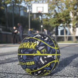 Custom Printed Leather Size 7 Cyberpunk Freestyle Street Basketball for Personalized Training Basketball