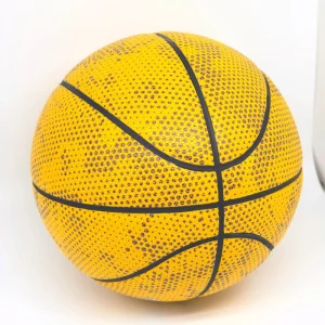 Custom Printed Logo Dotted Camo PU Basketball Anti Slip Surface Size 5 6 7 Standard Basketball For Retail And Team Sports Gift