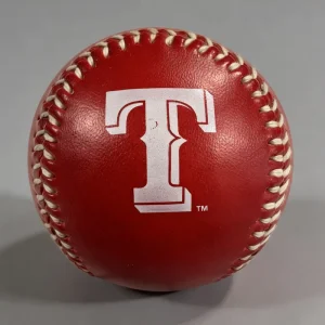 Custom Printed Logo Full Grain PU PVC Leather Flat Seam Raised Wool Cork Softball Training Weight Professional Baseball Ball