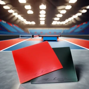 Custom Professional High Density Ping Pong Racket Custom Sticky Table Tennis Rubber With Sponge