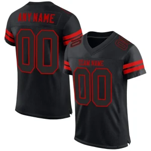 Custom Quick Dry 100% Polyester Rugby Soccer Jersey Shirt UV Protection American College Football Jerseys Sets