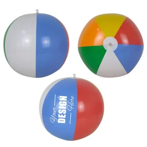 Custom Rainbow Inflatable Beach Balls Pool Toys for Kids & Adults Party Favor Beachball Balloon Gifts