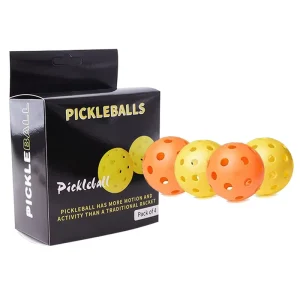 Custom Red Balls with 40 Holes Carbon Fiber and Plastic Featuring Customized Logo for Outdoor Play