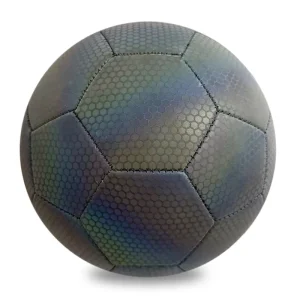 Custom Reflective Soccer Ball Football Machine Stitched OEM ODM Street Cool Play