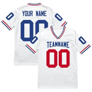 Custom Retro American Football Wear Personalized Rugby Jersey with Your Name and Any Number for Teams