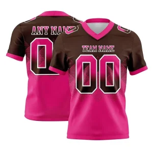 Custom Rhombus Gradient Flag Football Jersey Team Rugby Shirt Personalized Men Women Blank Sports Uniform Plus Size S 7XL