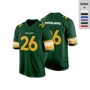 Custom Rugby Jersey New Designs Stitched American Football Soccer Wear De Futbol Maillot Unisex Short Breathable Quick