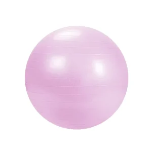 Custom Silicone Smooth Yoga Balls Eco Friendly Anti Slip 55cm Professional Gymnastics Artistic Pilates Exercise Brand