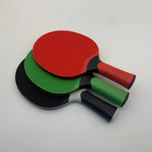 Custom Silicone Table Tennis Paddle Ping Pong Bat Plastic Waterproof OEM Outdoor PingPong Table Tennis Rackets