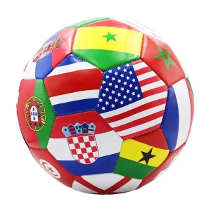 Custom Size 4 Soccer Balls Netball Flag Football Machine Stitching Process PU Material Yearly Top ZQ0619 15