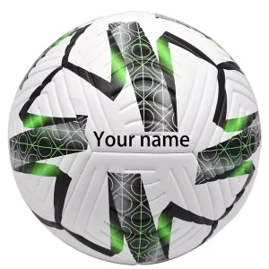 Custom Size 5 High Quality Soccer Ball With PVC And PU Materials For Team Sports And Soccer Players