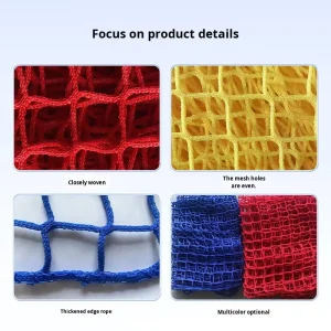 Custom Ski Resort Protective Net Snow Track Isolation Fence Pickleball Equipment 10x10x10cm Lightweight