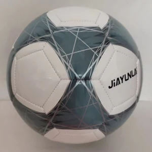 Custom Soccer Ball Size 5 Football for Match and Training PU and Rubber Material with Printed Logo Inspired by Qatar