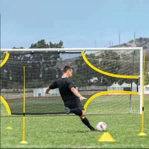 Custom Soccer Target Wall Net for Goal Pro Solo Practice Training Equipment Improve Kick Agility Shooting Drill Skills