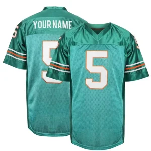 Custom Stitched Retro American Football Jersey Blank Youth Team Rugby Shirts