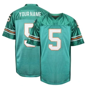 Custom Stitched Retro American Football Jersey Blank Youth Team Rugby Shirts