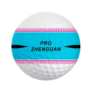 Custom Super Soft Cast Urethane Tournament Golf Ball Three-Piece USGA Conforming Long Distance