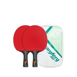 Custom Table Tennis Racket Professional ITTF Approved Rubber Ping Pong Paddles With Cover for Family