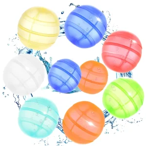 Custom Water Fight Playing Ball Pool Party Kids Non-Toxic Silicone Water Balloon One Second Refill Reusable Splash Ball Toys