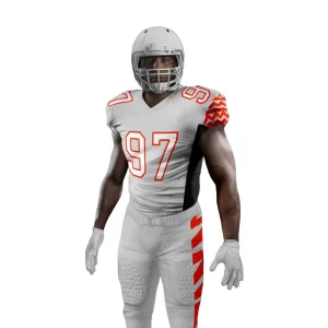 Custom Youth American Football Jersey Sublimated American Football Wear Embroidered American Football Uniforms