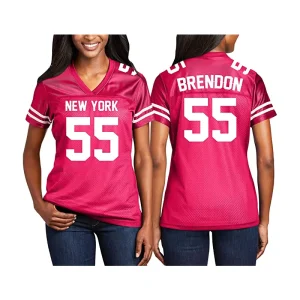 Custom logo American Football Uniform for Team Sets Women Girls Soft Mesh Football Rugby Jersey and Pants