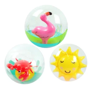 Custom logo Inflatable 3D Beach Ball Cute Swimming Pool Ball Toys Flamingos Beach Ball Air Sun Beach Ball Toys