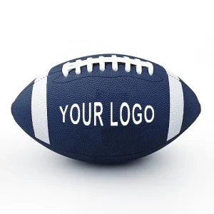 Custom logo Leather Pu Football Pro Color Football Size 9 American Football Rugby