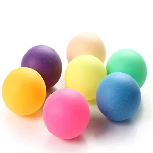 Custom logo Mixed Color Ping Pong Balls Table Tennis Balls Outdoor Indoor Toys Factory Promotion Pingpong Ball