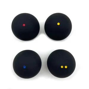 Custom logo Nature Rubber Squash High Bouncing Racquetball Size 4.0cm