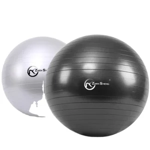 Custom logo REACH Passed Anti Burst Exercise Swiss Ball 55cm 65cm 75cm 85cm Eco PVC Yoga Ball With Pump Home Use