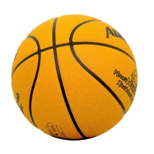 Custom logo Size 7 Factory Customized PU Material Personalized Solid Color Yellow Basketball Ball