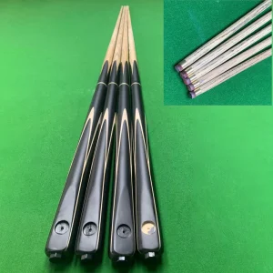 Customizable Any Pattern Custom Logo Ash Wood 3/4 Snooker Cue Aluminum Alloy Joint Billiards