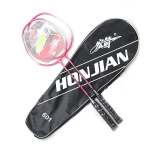 Customizable Badminton Racket Training Set for Beginners for Entertainment and Discounted Price