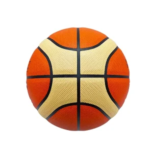 Customizable Basketball Durable PU Leather Size 7 Natural Rubber Bladder 580-620g Factory Exclusive Logo Text Icons