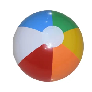 Customizable Children Outdoor Colorful PVC Inflatable Beach Balls for Kids and Adults