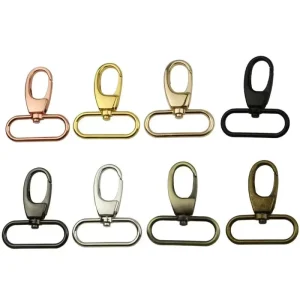 Customizable DIY Bag Accessories Swivel Lobster Bag Clasp Dog Snap Hook Keychain Buckle Handbag Strap