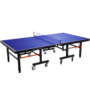 Customizable Indoor Foldable Table Tennis Table Standard Size Home Competition Wheels Portable Professional Training
