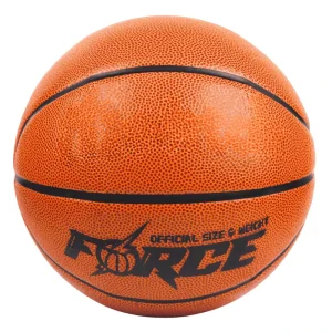 Customizable LOGO Indoor/Outdoor Anti-slip Wear Feel Good Moisture Absorbing Leather Basketball Size 5 6 7 PU Cover