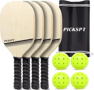 Customizable Lightweight Ping Pong Wooden Racket Easy Control With Anti-Slip Handle