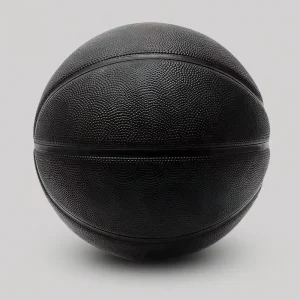 Customizable Logo Size 6 7 Basketball High Quality Black Color Rubber Indoor Outdoor Training Ball Flexible Durable Chyros R003