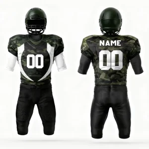 Customizable Men’s and Women’s American Football Jerseys Embroidered Sportswear Shirts with Short Sleeves Sewn Logo