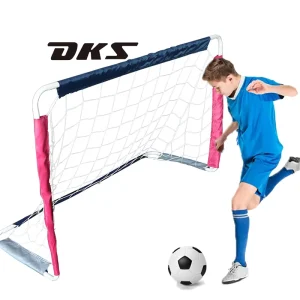 Customizable Mini Soccer Goal Set 120x80x50cm Steel Tube & Polyester Net Backyard Kids Adult Portable Training Football Net