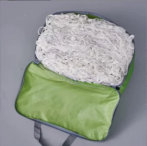 Customizable Polyethylene Soccer Practice Net For Football Training Knot secured Court Equipment Direct From Factory
