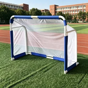 Customizable Youth Soccer Goal Set Lightweight PVC Material Adjustable Easy Assembly Football Goal 12-Month Warranty for School