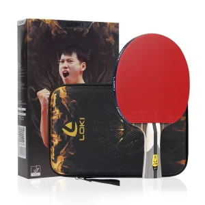 OEM Custom Print Logo Ping Pong Racket Carbon Fiber Pingpong Paddles Professional Table Tennis Paddle
