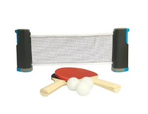 Customize Design Full Size Plastic Ping Pong Game Set Paddles Net Balls Table Tennis for Indoor or Outdoor Playing with Family